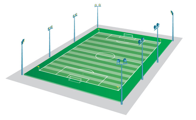 LED Flood Light For Football Stadium