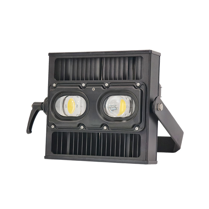 High intensity cob led flood light fixture
